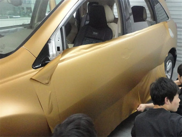 Golden Fork Matte Wrap